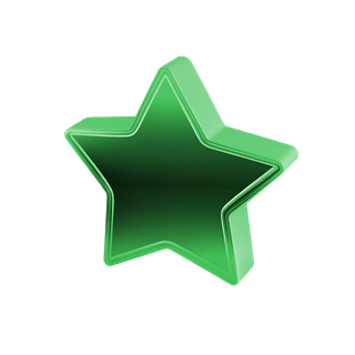 Star rating indicator showing user trust for a crypto platform